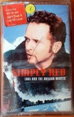 SIMPLY RED - LOVE AND THE RUSSIAN WINTER CASSETTE MADE IN TURKEY ''NEW''