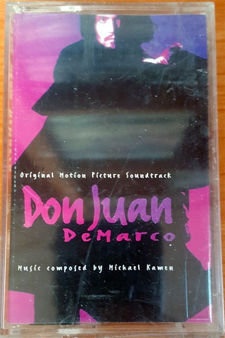 DON JUAN DEMARCO - SOUNDTRACK (1995) RAKS CASSETTE MADE IN TURKEY ''NEW''