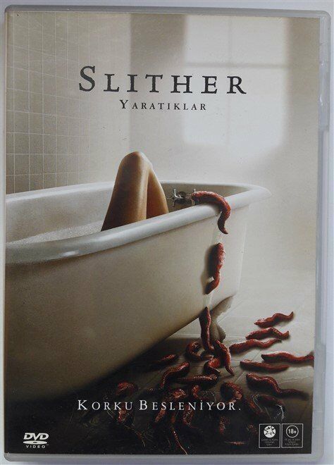 YARATIKLAR - SLITHER - NATHAN FILLION - JAMES GUNN - DVD 2.EL