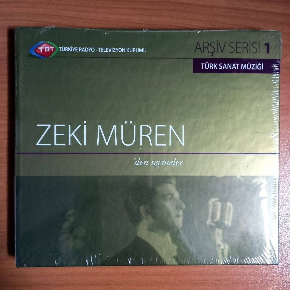 ZEKİ MÜREN'DEN SEÇMELER / TÜRK SANAT MÜZİĞİ /TRT ARŞİV SERİSİ 1 - CD SIFIR