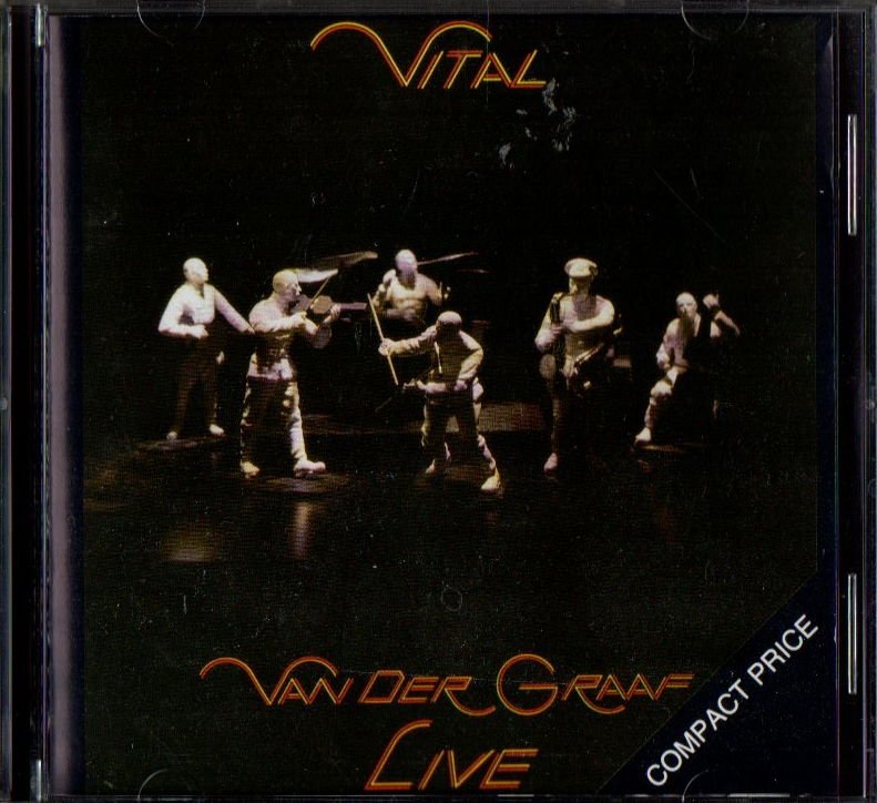 VAN DER GRAAF - VITAL / LIVE (1978) - CD 1989 EDITION 2.EL