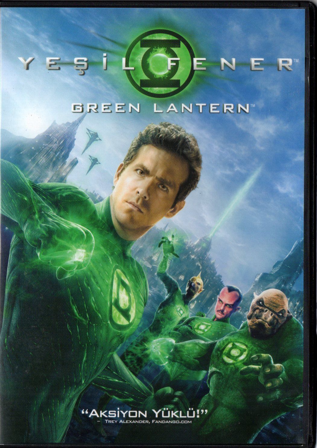 GREEN LANTERN - YEŞİL FENER - RYAN REYNOLDS - PETER SARSGAARD - DVD 2.EL
