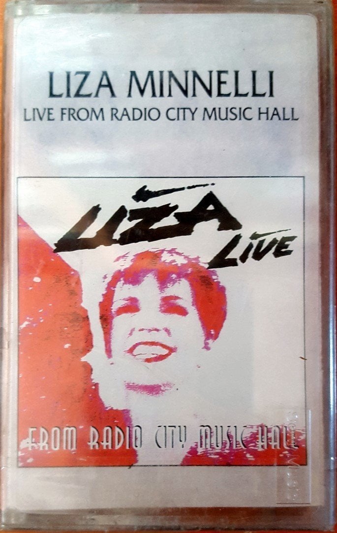 LIZA MINNELLI - LIVE FROM RADIO CITY MUSIC HALL (1994) CASSETTE MADE IN TURKEY ''NEW''