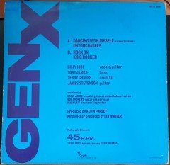 GEN X - DANCING WITH MYSELF (1981) - 12'' MAXI SINGLE PLAK 2.EL (BILLY IDOL)