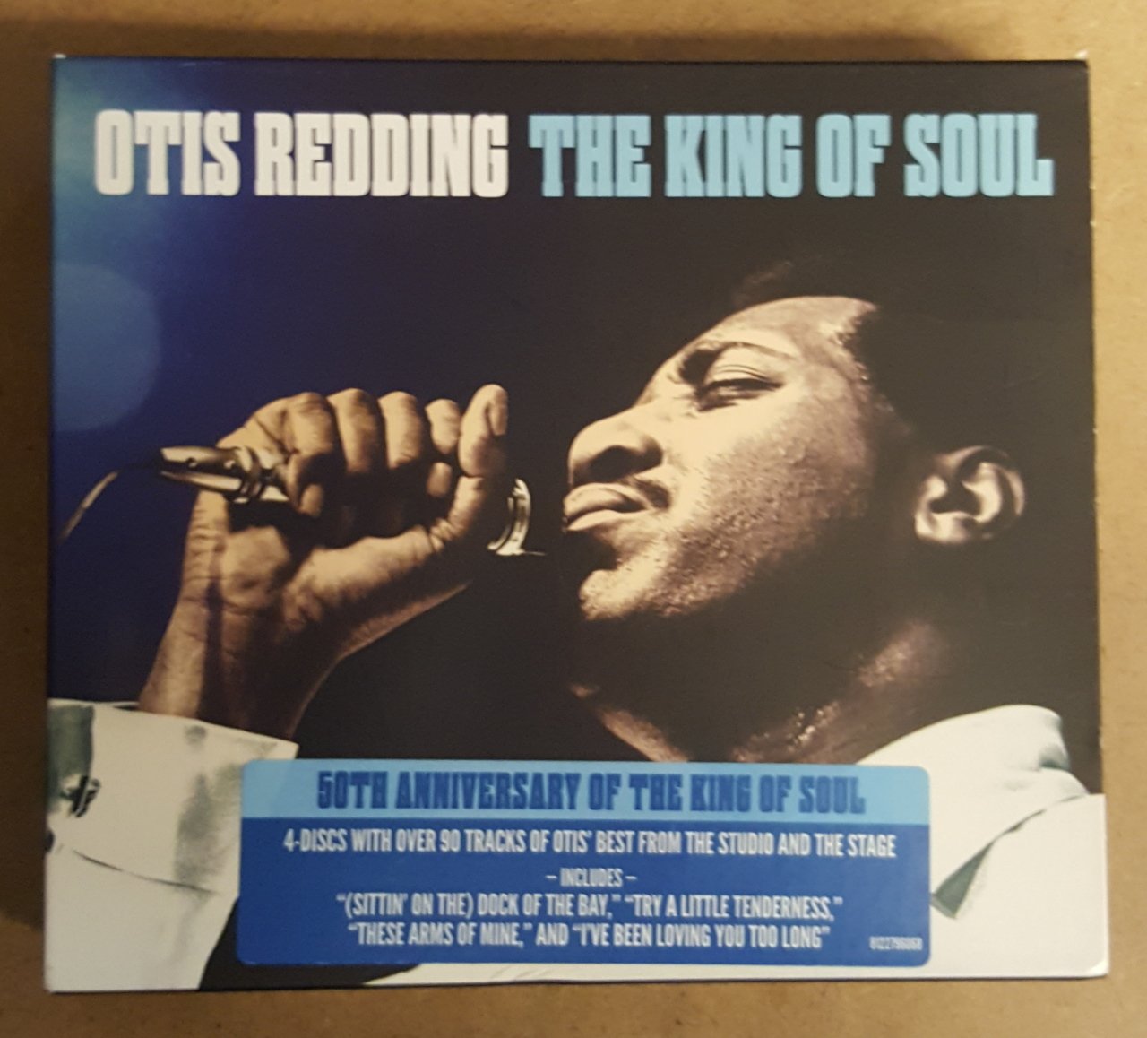 OTIS REDDING - THE KING OF SOUL / 50TH ANNIVERSARY (2014) - 4CD JEWEL CASE 2.EL