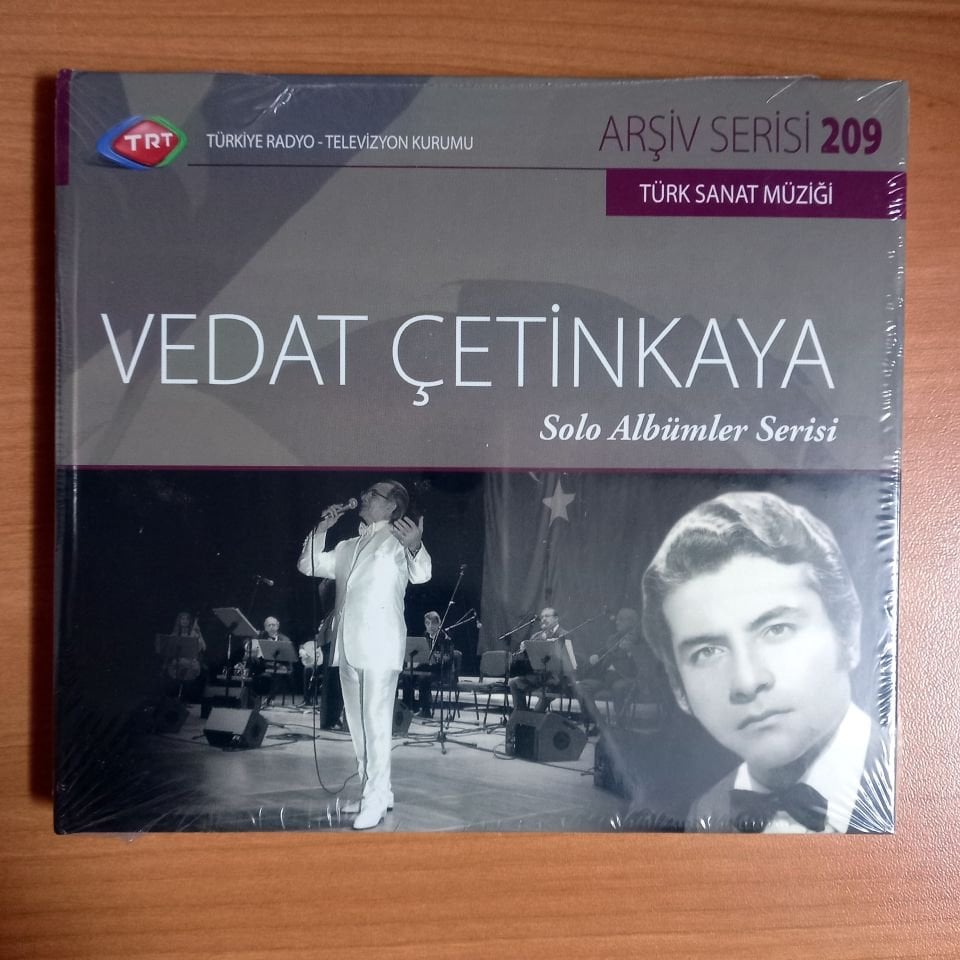 VEDAT ÇETİNKAYA / TÜRK SANAT MÜZİĞİ /TRT ARŞİV SERİSİ 209 - CD SIFIR