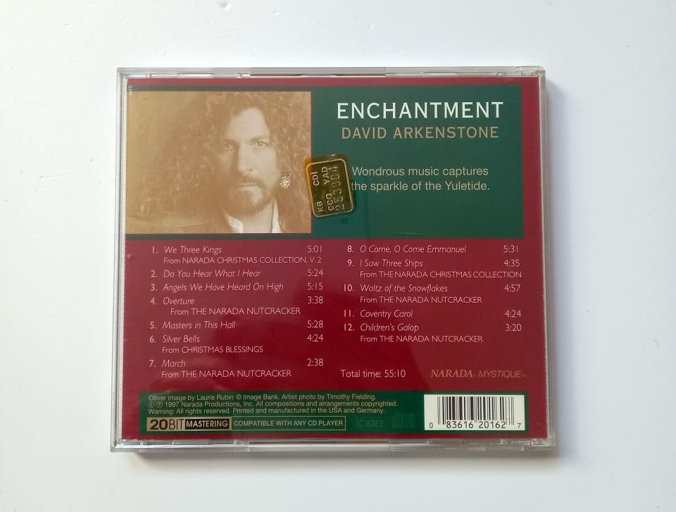 DAVID ARKENSTONE – ENCHANTMENT - A MAGICAL CHRISTMAS (1997) - CD 2.EL