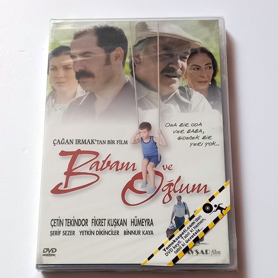 BABAM VE OĞLUM - ÇETİN TEKİNDOR, FİKRET KUŞKAN, HÜMEYRA, YÖN.: ÇAĞAN IRMAK - DVD AMBALAJINDA SIFIR