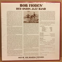 BOB HODES' RED ONION JAZZ BAND 2.EL PLAK