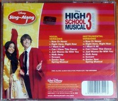 HIGH SCHOOL MUSICAL 3 / SING ALONG (2009) WALT DISNEY RECORDS CD 2.EL