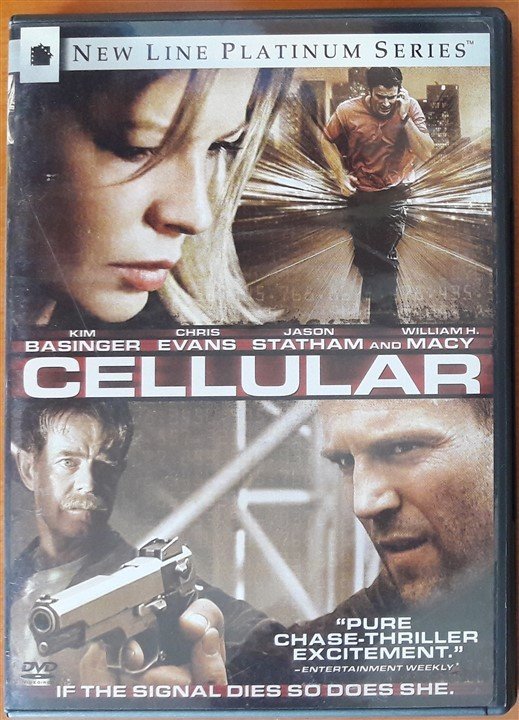 CELLULAR - KIM BASINGER - CHRIS EVANS - DVD 2.EL 1. BÖLGE TR ALTYAZI YOKTUR