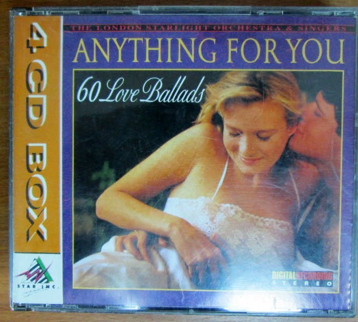 ANYTHING FOR YOU 60 LOVE BALLADS 3CD 2.EL