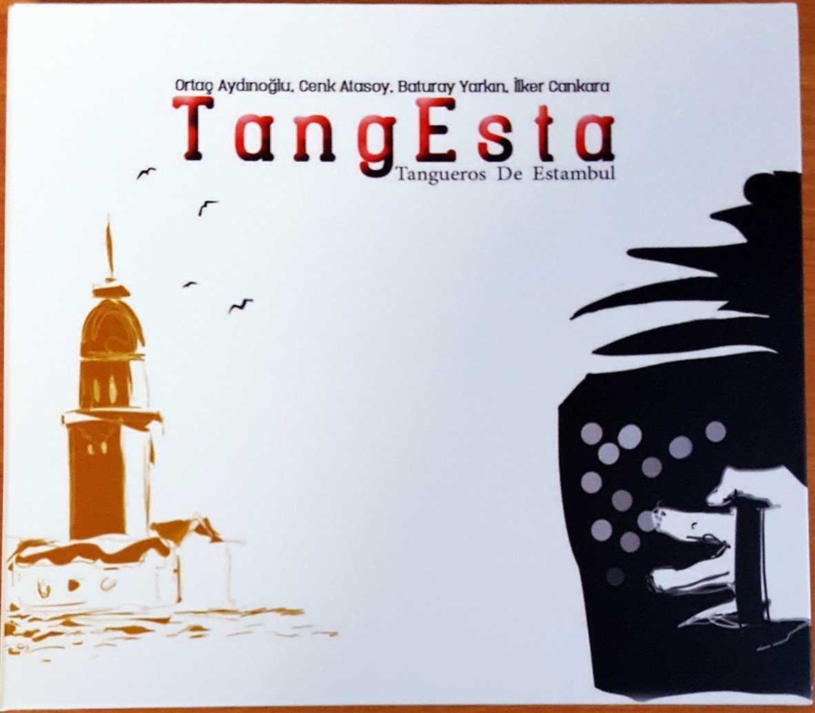 TANGESTA / TANGUEROS DE ESTAMBUL / ORTAÇ AYDINOĞLU, CENK ATASOY, BATURAY YARKIN, İLKER CANKARA (2017) CD 2.EL