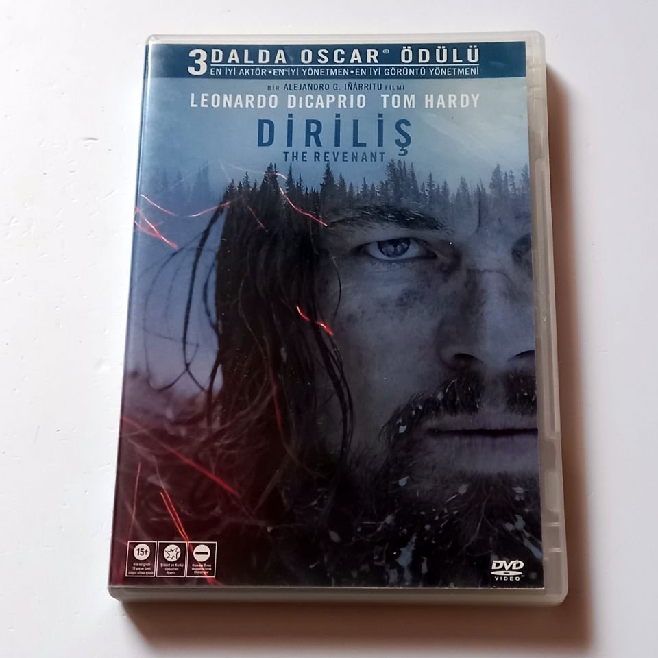 DİRİLİŞ - THE REVENANT - LEONARDO DICAPRIO, TOM HARDY, YÖN.: ALEJANDRO G. INARRITU - DVD 2.EL