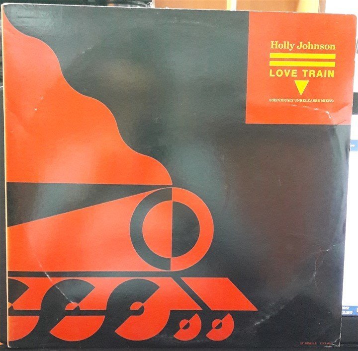 HOLLY JOHNSON - LOVE TRAIN (1989) - 12'' MAXI SINGLE PLAK 2.EL