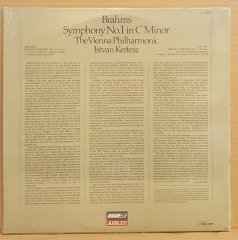 BRAHMS - SYMPHONY NO 1 ISTVAN KERTESZ VIENNA PHIL.ORCH. (1982) - LP 2.EL PLAK