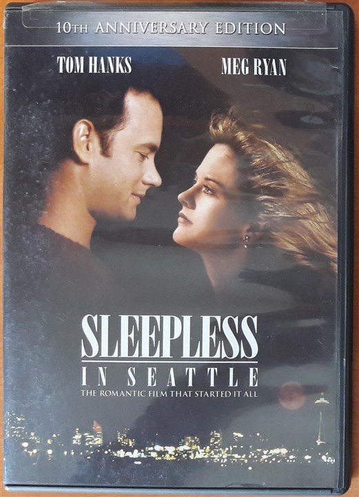 SLEEPLESS IN SEATTLE - TOM HANKS - MEG RYAN - DVD 2.EL 1. BÖLGE TR ALTYAZI YOKTUR