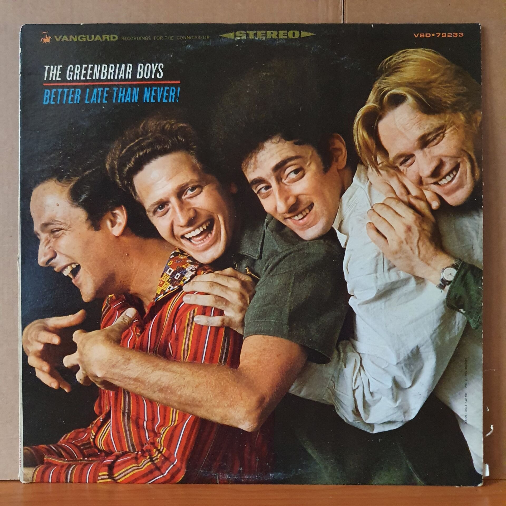 THE GREENBRIAR BOYS - BETTER LATE THAN NEVER (1966) - LP 2.EL PLAK