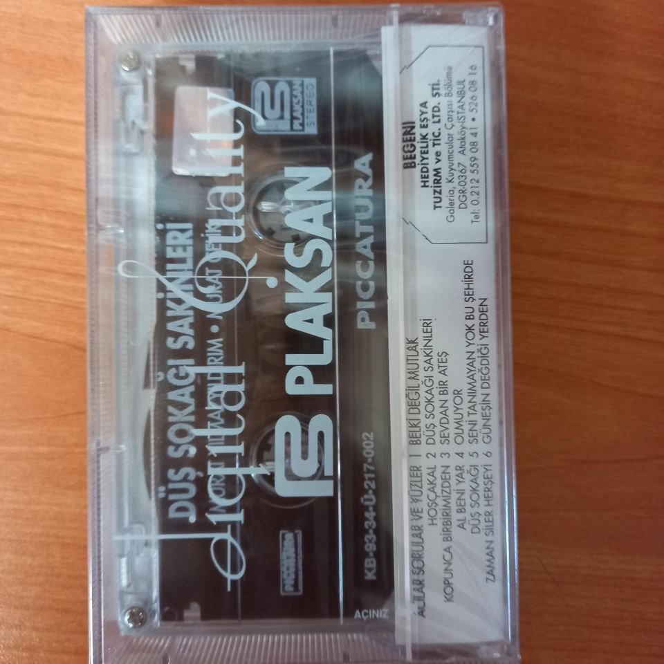 DÜŞ SOKAĞI SAKİNLERİ - DÜŞ SOKAĞI / MURAT YILMAZYILDIRIM, MURAT ÇELİK (1993) - KASET SIFIR