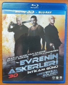 UNIVERSAL SOLDIER DAY OF RECKONING - EVRENİN ASKERLERİ İNTİKAM GÜNÜ - 3-D BLU-RAY 2.EL