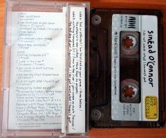 SINEAD O'CONNOR - I DO NOT WANT WHAT I HAVEN'T GOT (1990) TOPKAPI CASSETTE MADE IN TURKEY ''USED'' PAPER LABEL