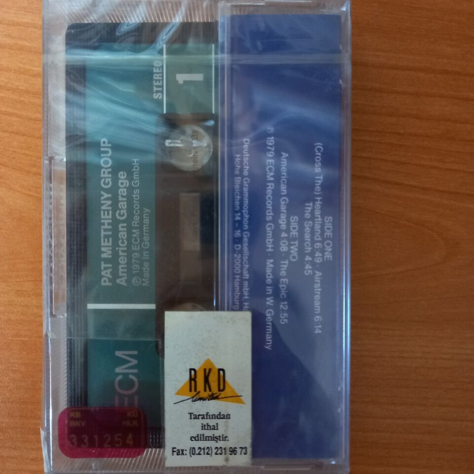 PAT METHENY GROUP - AMERICAN GARAGE (1979) - KASET SIFIR