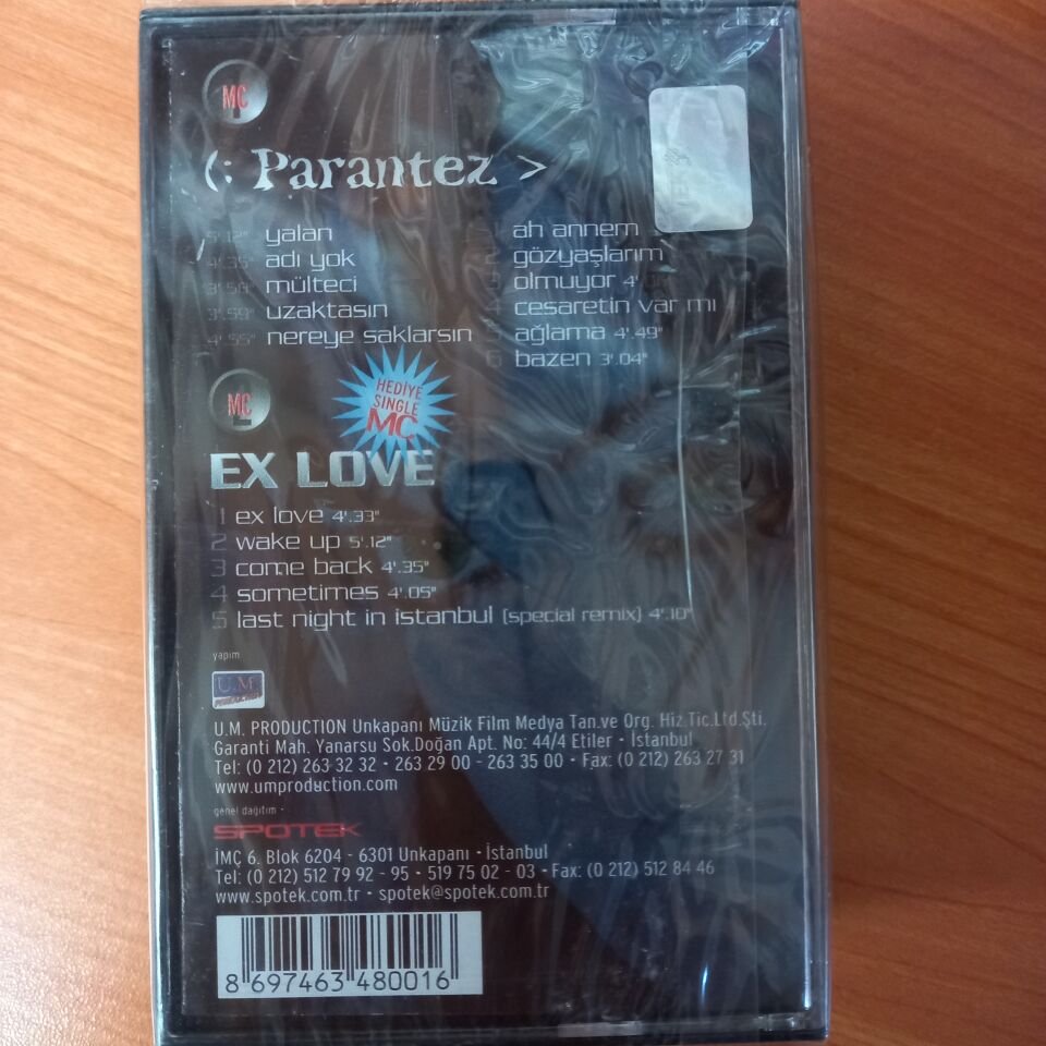ESRA KAHRAMAN - PARANTEZ / EX LOVE - 2KASET SIFIR