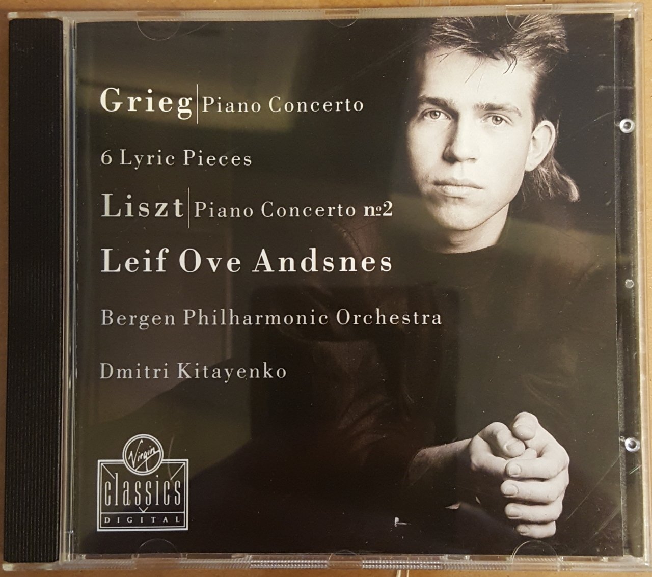 GRIEG PIANO CON. & 6 LYRIC PIECES / LISZT PIANO CON. - LEIF OVE ANDSNES DMITRI KITAYENKO - CD 2.EL