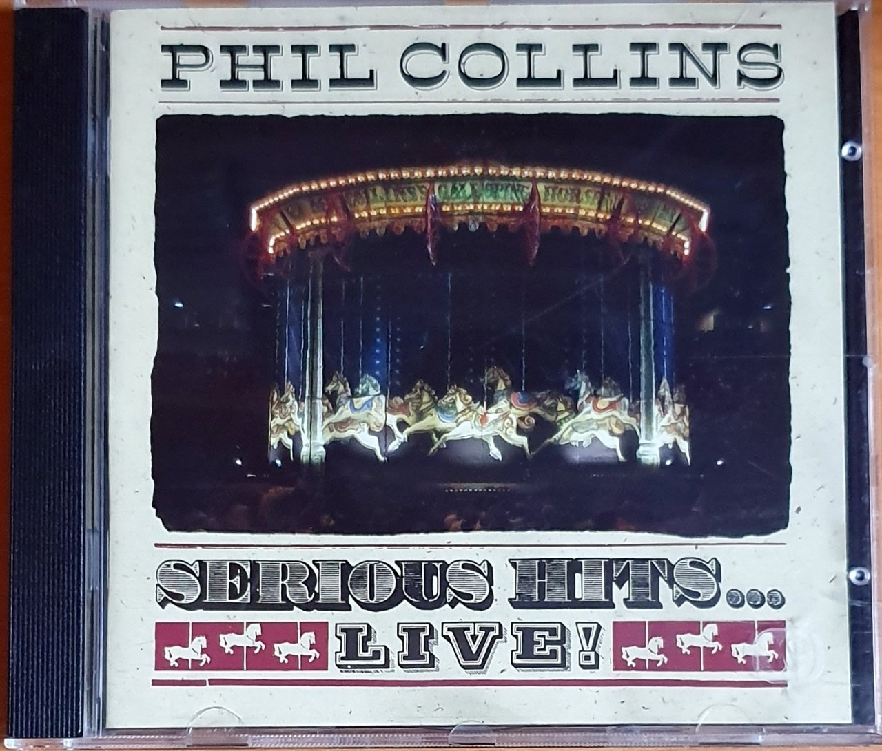 PHIL COLLINS - SERIOUS HITS LIVE (1990) WEA CD 2.EL