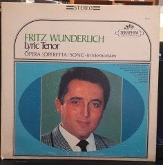 FRITZ WUNDERLICH - LYRIC TENOR - PLAK 2.EL