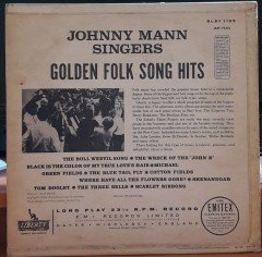 THE JOHNNY MANN SINGERS - GOLDEN FOLK SONGS HITS - PLAK 2.EL