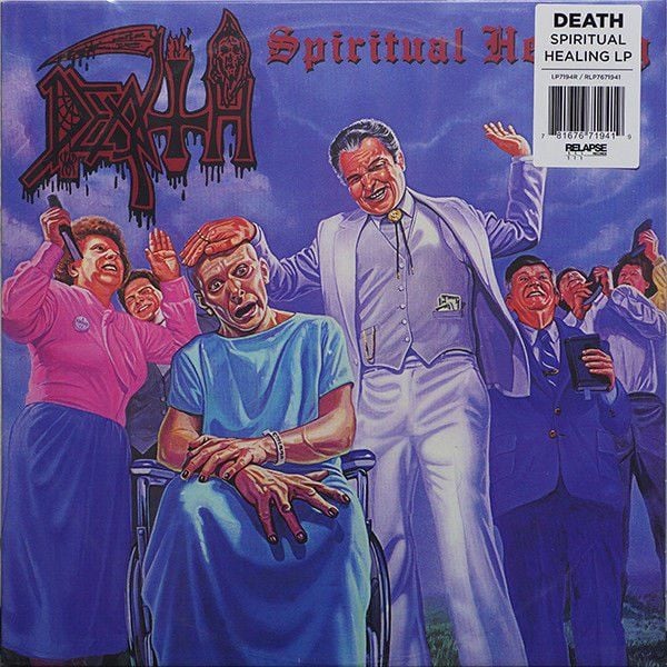 DEATH - SPIRITUAL HEALING (1990) - LP 2022 REISSUE SIFIR PLAK