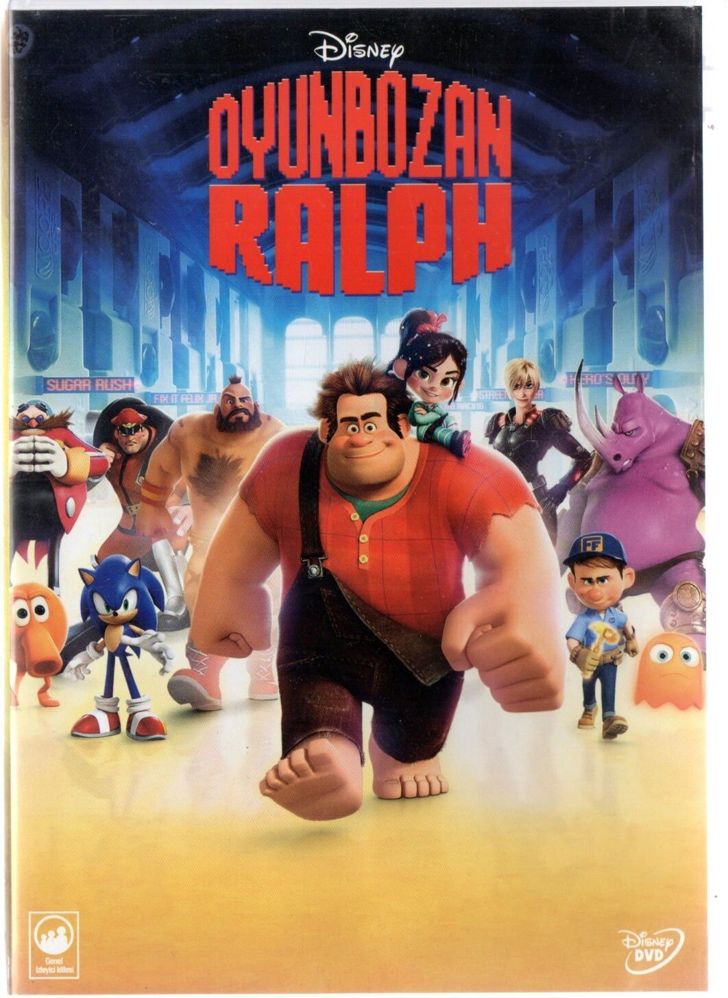 WRECK-IT RALPH - OYUNBOZAN RALPH - ANİMASYON - DVD 2.EL