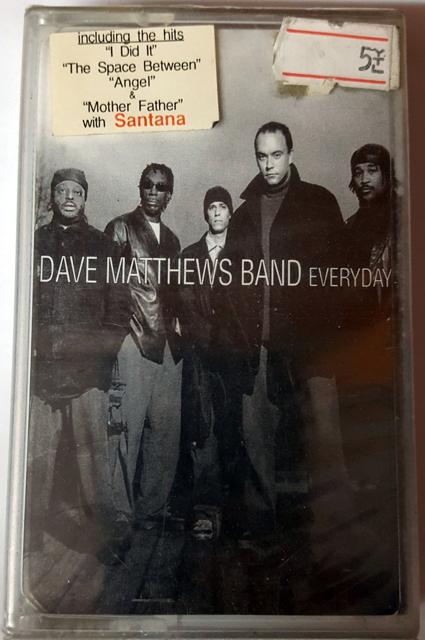 DAVE MATTHEWS BAND - EVERYDAY CASSETTE MADE IN TURKEY ''NEW''