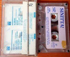 SINITTA - SINITTA! (1988) ALFA CASSETTE MADE IN TURKEY ''USED'' PAPER LABEL