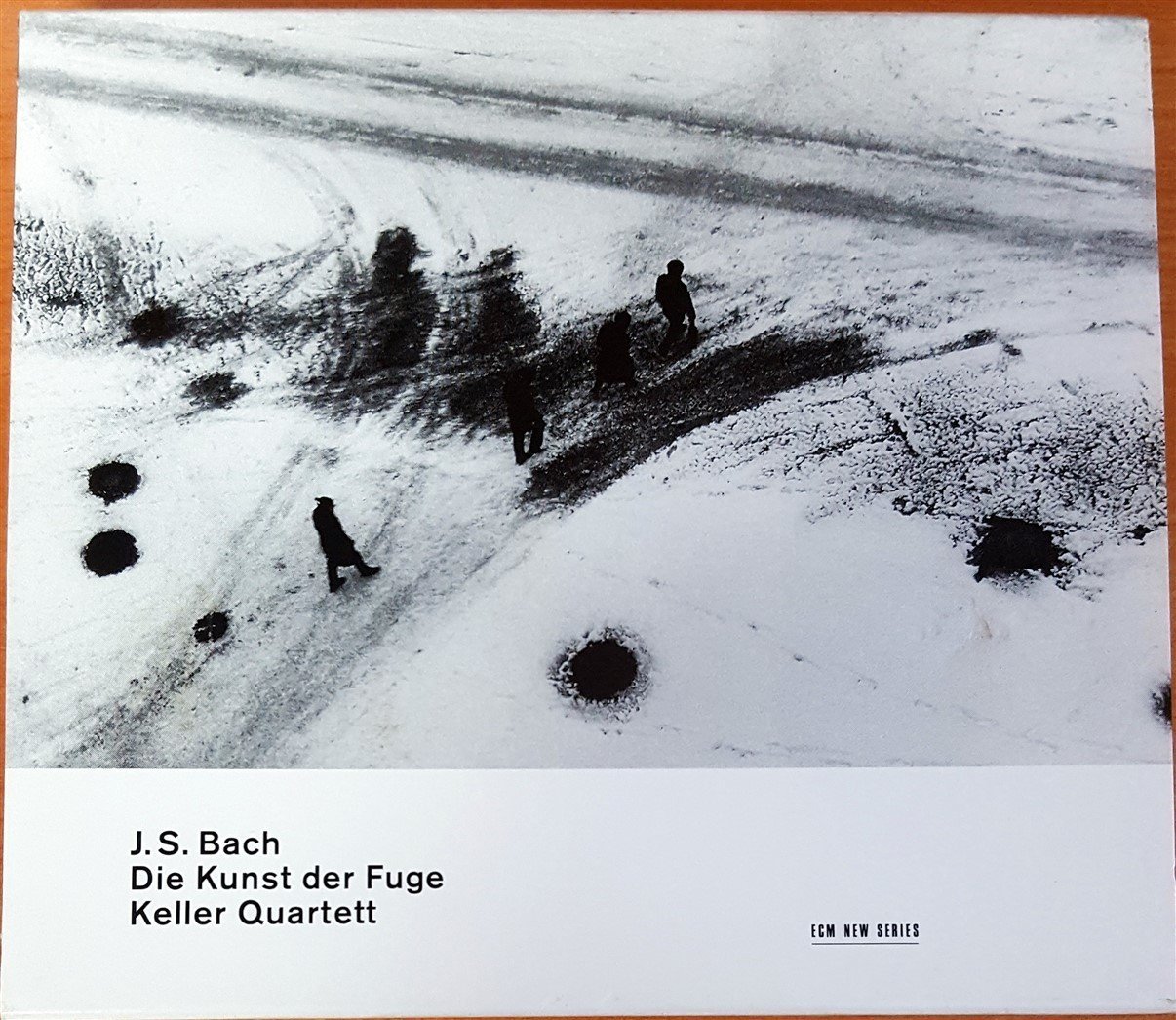 J.S. BACH / KELLER QUARTETT - DIE KUNST DER FUGE (1998) ECM RECORDS CD 2.EL