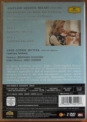 MOZART: VIOLIN CONCERTOS, ANNE-SOPHIE MUTTER (2006) - 2DVD 2.EL