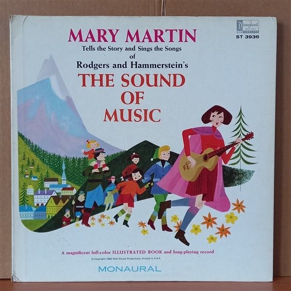 MARY MARTIN TELLS THE STORY AND SINGS THE SONGS OF RODGERS AND HAMMERSTEIN'S THE SOUND OF MUSIC (1973) - LP 2. EL PLAK
