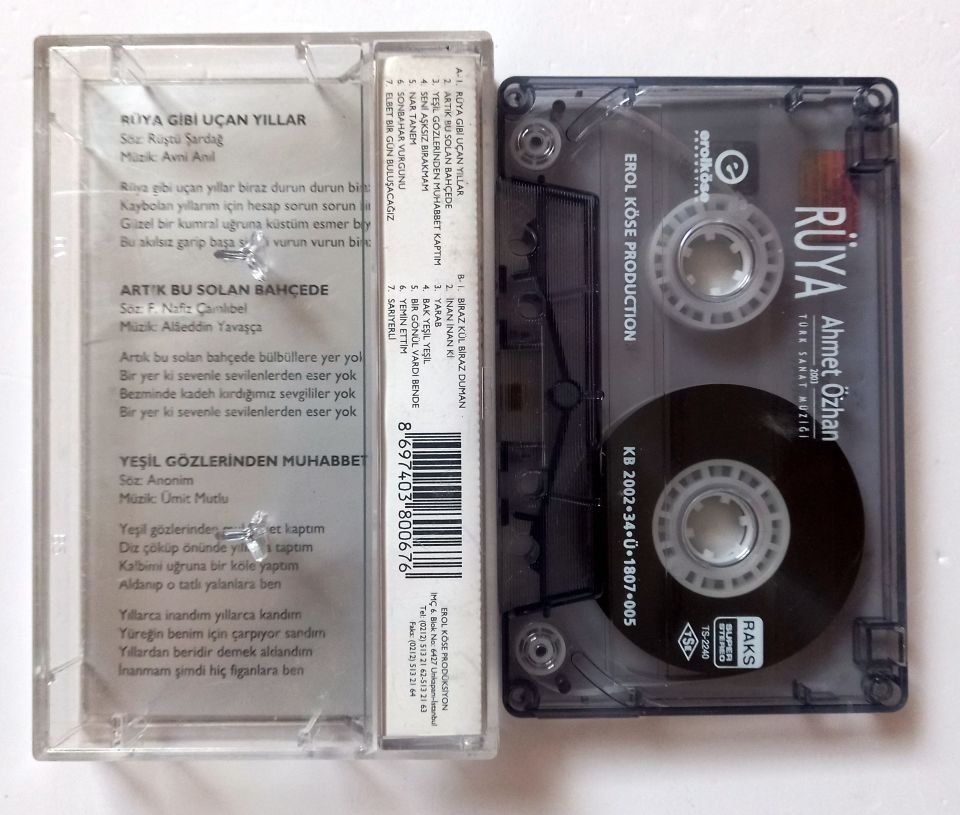 AHMET ÖZHAN – RÜYA (2002) - KASET 2.EL
