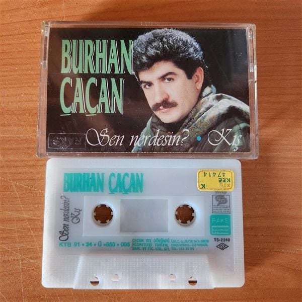 BURHAN ÇAÇAN - SEN NERDESİN (1991) - KASET 2.EL