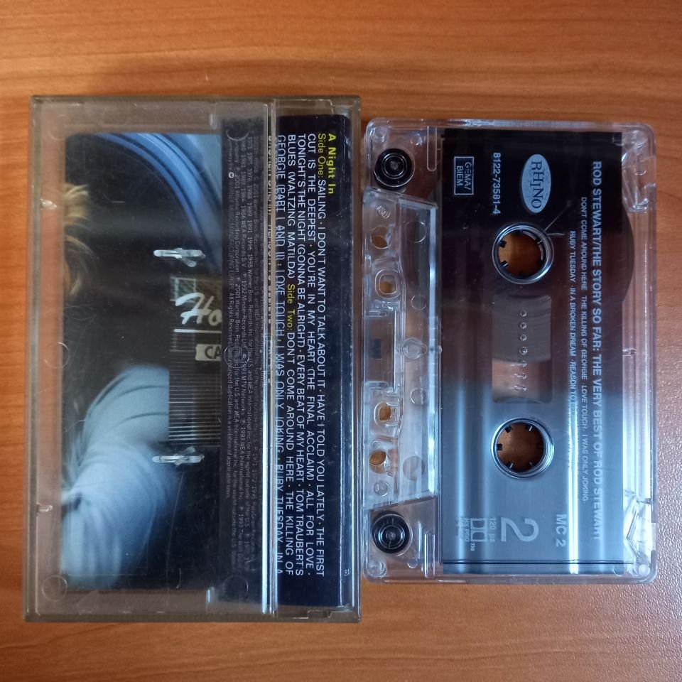 ROD STEWART - THE STORY SO FAR / THE VERY BEST OF ROD STEWART (2001) - KASET 2.EL