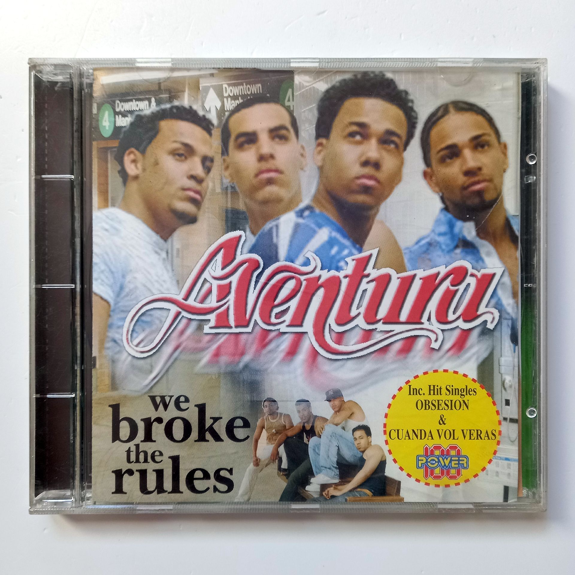 AVENTURA – WE BROKE THE RULES (2005) - CD 2.EL