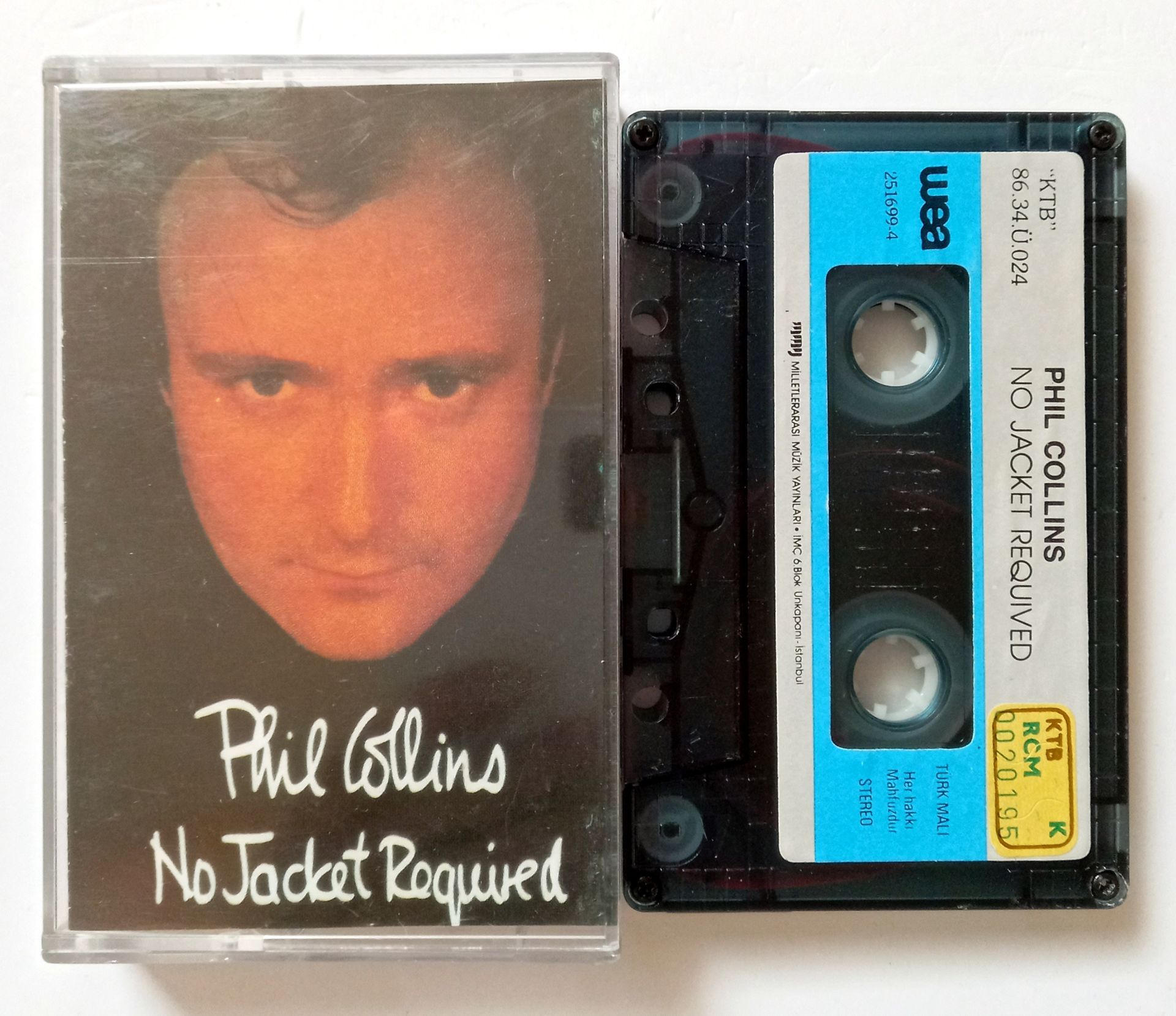 PHIL COLLINS – NO JACKET REQUIRED (1985) - KASET 2.EL