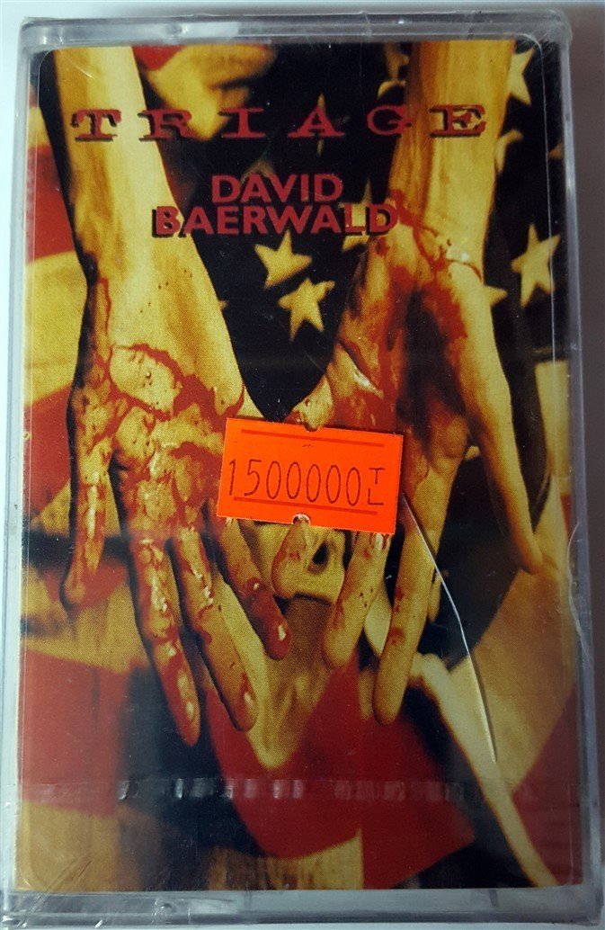 DAVID BAERWALD - TRIAGE (1993) TOPKAPI CASSETTE MADE IN TURKEY ''NEW''