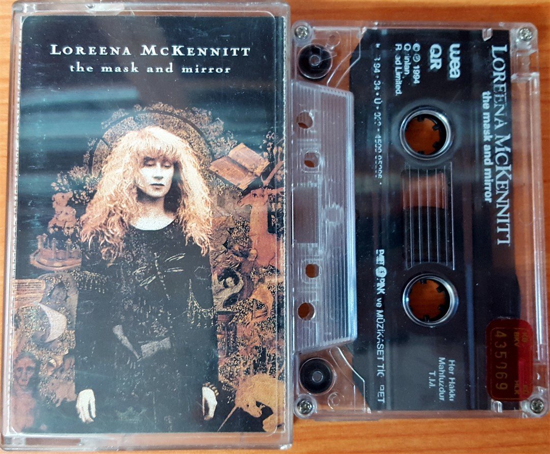 LOREENA MCKENNITT - THE MASK AND THE MIRROR (1994) BALET CASSETTE MADE IN TURKEY ''USED''