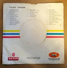 YILDIZ TEZCAN - KADER DÜŞMAN MI BİZE / BİR BELALI BAŞIM VAR - 7'' 45 DEVİR KAPAKLI ODEON 2.EL PLAK