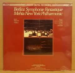BERLIOZ - SYMPHONIE FANTASTIQUE / ZUBIN MEHTA NEW YORK PHIL.ORCH (1980) - LP 2.EL PLAK