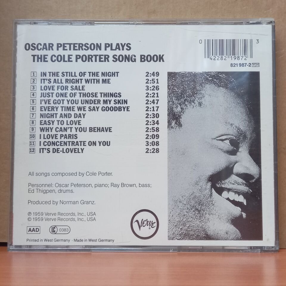 OSCAR PETERSON - OSCAR PETERSON PLAYS THE COLE PORTER SONGBOOK - CD 2.EL
