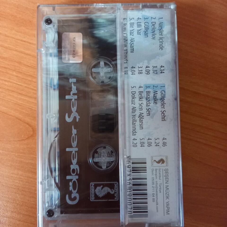 EFKAN ŞEŞEN - GÖLGELER ŞEHRİ - KASET SIFIR
