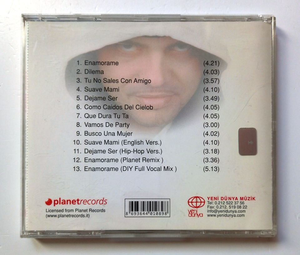 PAPI SANCHEZ – ENAMORAME - THE ALBUM / THE SOUND OF THE DOMINICAN REPUBLIC (2005) - CD 2.EL